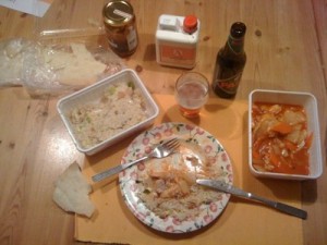 € 12,70, sambal bij